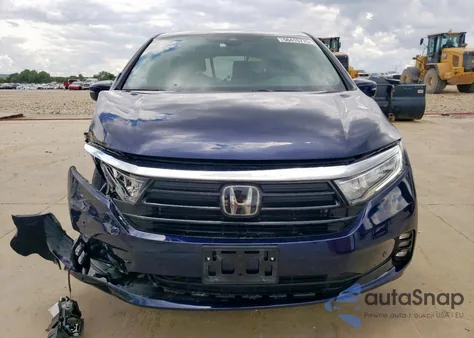 2024 Honda Odyssey Elite z USA, uszkodzony, nr VIN 5FNRL6H95RB056759